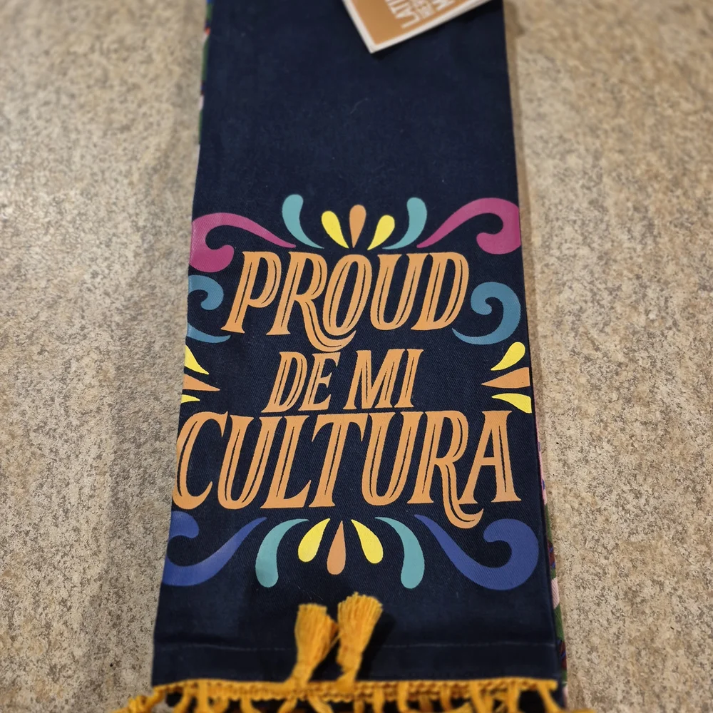 Proud De Mi Cultura Kitchen Towel 2pc Set New
